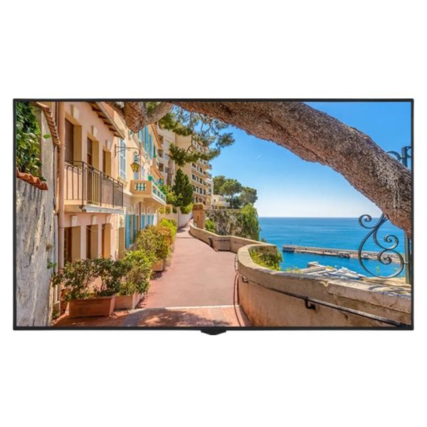 KIMEX Large size professional display 75'', UHD 4K, 400 cd/m², 16h/7d