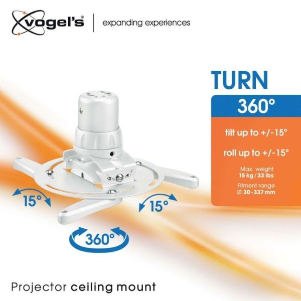 Vogel's PPC 1500W suporte de teto para projetor 