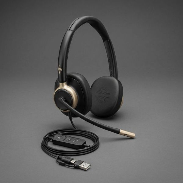 Poly Mission 820 busy light headset