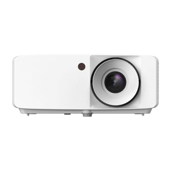 Optoma ZW350e white projector with built-in 15W speaker
