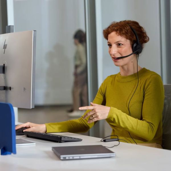 Poly Mission 410 mono USB headset