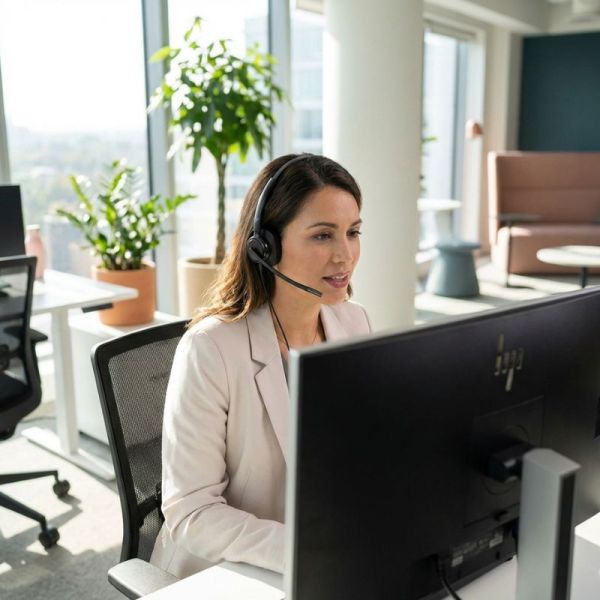 Poly Mission 425 stereo USB headset