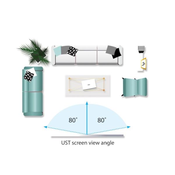 EPSON ELPSC36 Ecrã de projeção de 120''