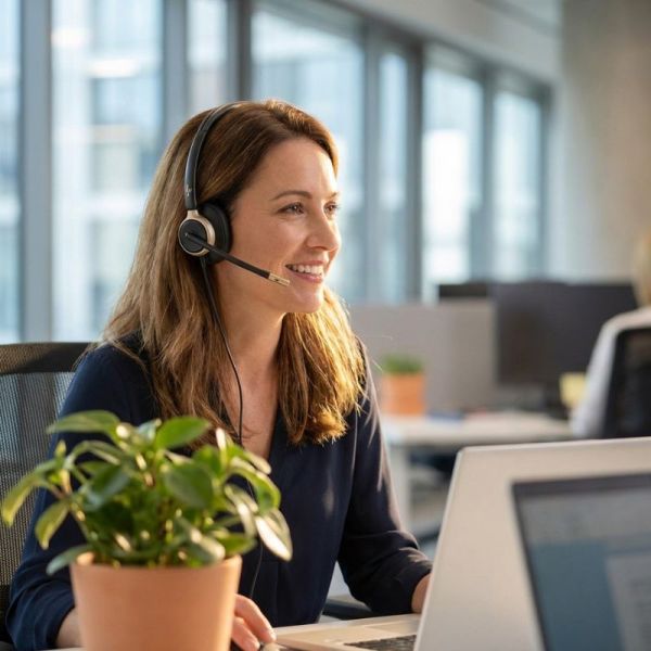 Poly Mission 815 mono office headset