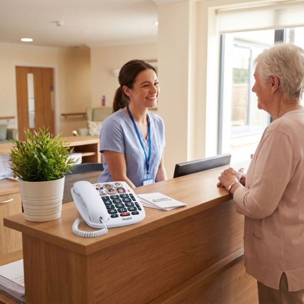 Alcatel TMax 10 analogue desk phone