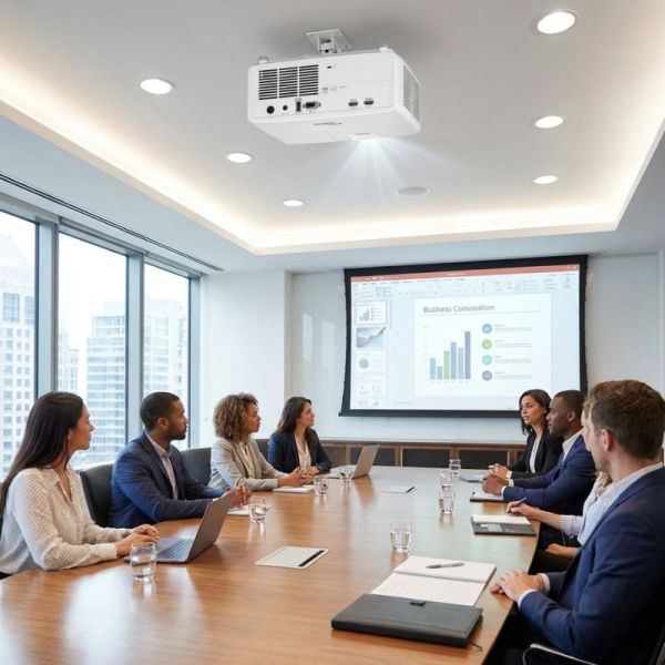 Optoma ZW350e laser projector for indoor signage and presentations