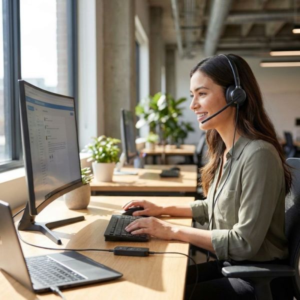 HP Poly Mission 420 inline controls