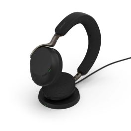 Jabra Evolve3 75 MS USB-C com Base de Carregamento