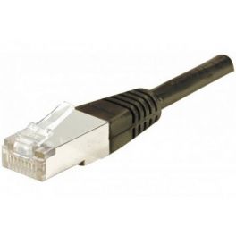 Cabo RJ45 CAT 6 FTP 0,5m Preto