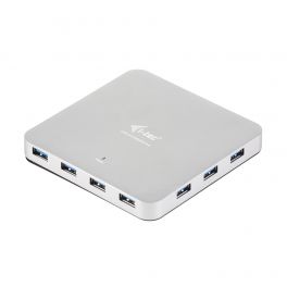i-tec U3HUBMETAL10 hub de interface USB 3.0 (3.1 Gen 1) Type-A 5000 Mbit/s Prateado