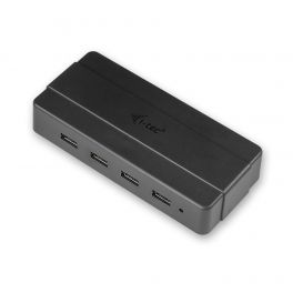 i-tec U3HUB445 hub de interface USB 3.0 (3.1 Gen 1) Type-B 5000 Mbit/s Preto