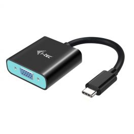 i-tec C31VGA60HZP cabo de interface/adaptador de género USB-C 3.1 VGA Preto, Turquesa