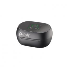 Estojo de carregamento preto para Poly Voyager Free 60+ USB-A