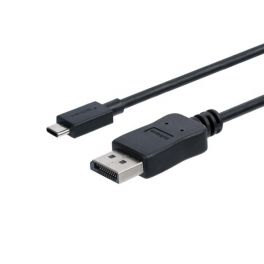 Cabo Adaptador USB-C a DisplayPort - 1,8m - 4k 60hz