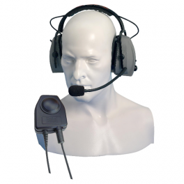 Entel CHP750D Protetor auditivo com micro para a serie HT