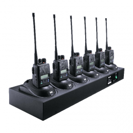 Carregador Entel CSBHX de 6 posições para a serie HX400 e HT