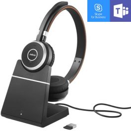 Jabra Evolve 65 MS Stereo - Com base de carga
