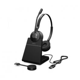 Jabra Engage 55 SE duo UC USB-A com base
