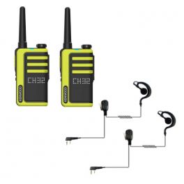 Pack Kenwood UBZ-LJ9SET + 2 auriculares com cabo reforçado