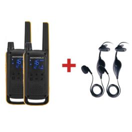 Motorola TLKR T82 Extreme + 2 Kits de auricular 