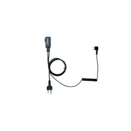 Cabo PTT para Peltor SportTac PTT32 para walkies Midland com conector PTT32S