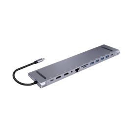 Cleyver Dock USB C 12  portos