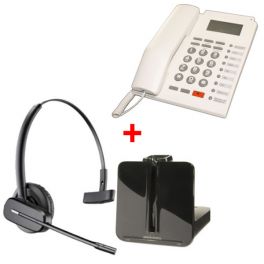 Pack escritório: auricular CS 540 + tel. PK 111