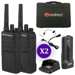 Pack 2 Motorola XT420 + 2 Kit Bodyguard + 1 Mala