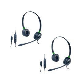 Pack 2 auriculares Cleyver HC95 PRO USB