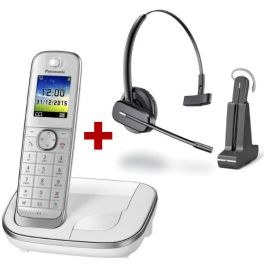 Panasonic KX-TGJ310 Branco + Plantronics C565