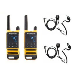 Pack Dynascan P19 + 2 auriculares de gancho intercambiáveis