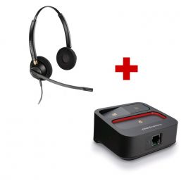 Plantronics Encore Pro HW520 + MDA100 QD