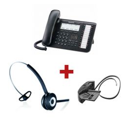 Panasonic KX-DT543 Negro + Jabra PRO 920 + Elevador GN 1000