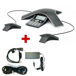 Polycom Sounstation IP7000 POE + 2 micros para a Soundstation IP7000 + Alimentação PoE para Polycom IP7000