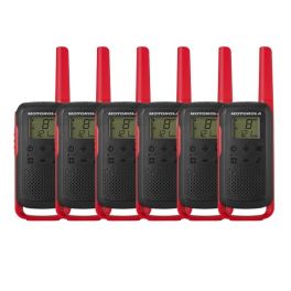 Pack sexteto Motorola Talkabout T62 - Vermelho