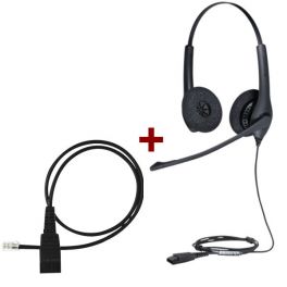 Jabra BIZ 1500 Duo com cabo de conexão 8800-00-01