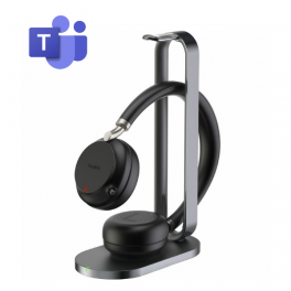 Yealink BH72 Teams Zwart USB-C met oplaadstandaard