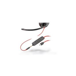 Cabo Jack fêmea a USB-C para Plantronics Blackwire 215/225