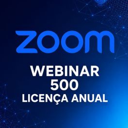 Zoom Webinar 500 Licence Annuelle