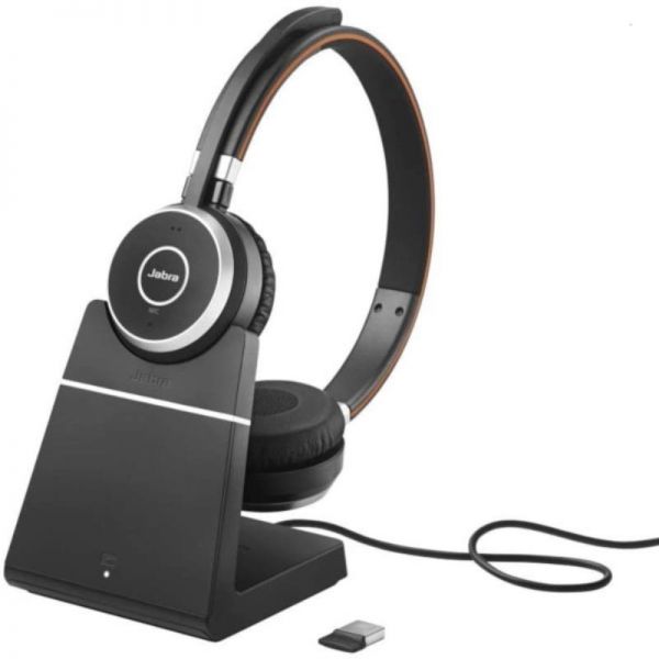 Jabra Evolve 65 MS Stereo - Com base de carga