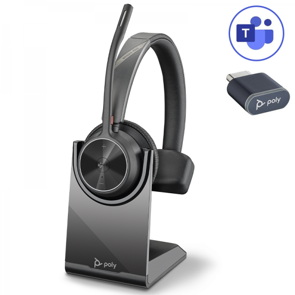 Poly Voyager 4310 USB-C Microsoft Teams + Base de carga