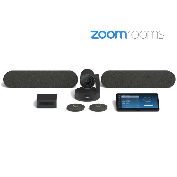 Logitech Large Room Solutions para Zoom Rooms