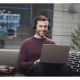Jabra Evolve2 65 USB-C MS Stereo com suporte de carga - Preto