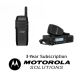 Licença de 3 anos Motorola Wave TLK100/TLK150 sem SIM