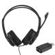 TnB HS-200 Auricular Duplo Jack com adaptador USB