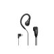 Albrecht TecTalk Biz Auricular de contorno de orelha com PTT (cabo 50 cm, USB-C)
