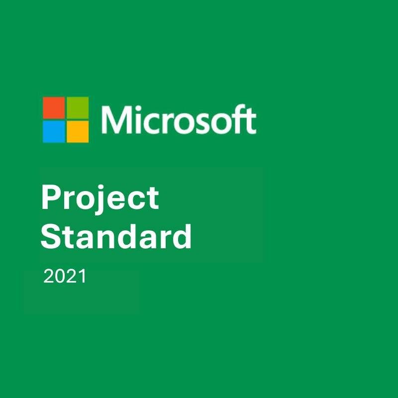 Microsoft Project 2021 Standard licença digital recondicionada
