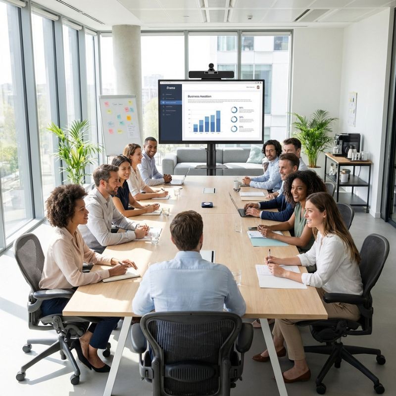 Pack de videoconferência BYOD Cleyver para salas grandes