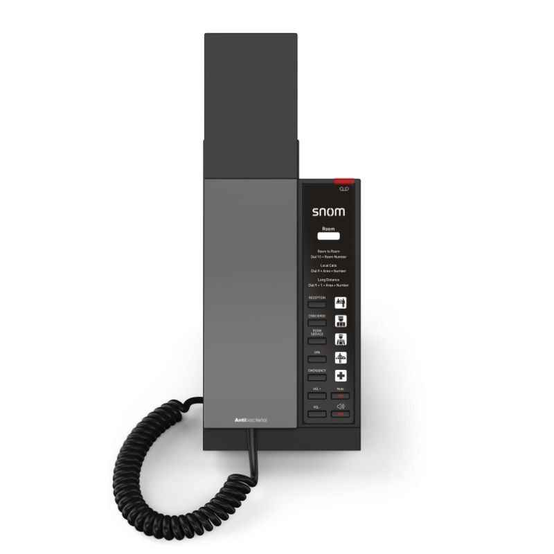 Snom HD340A Telefone Analógico Profissional para Hotel