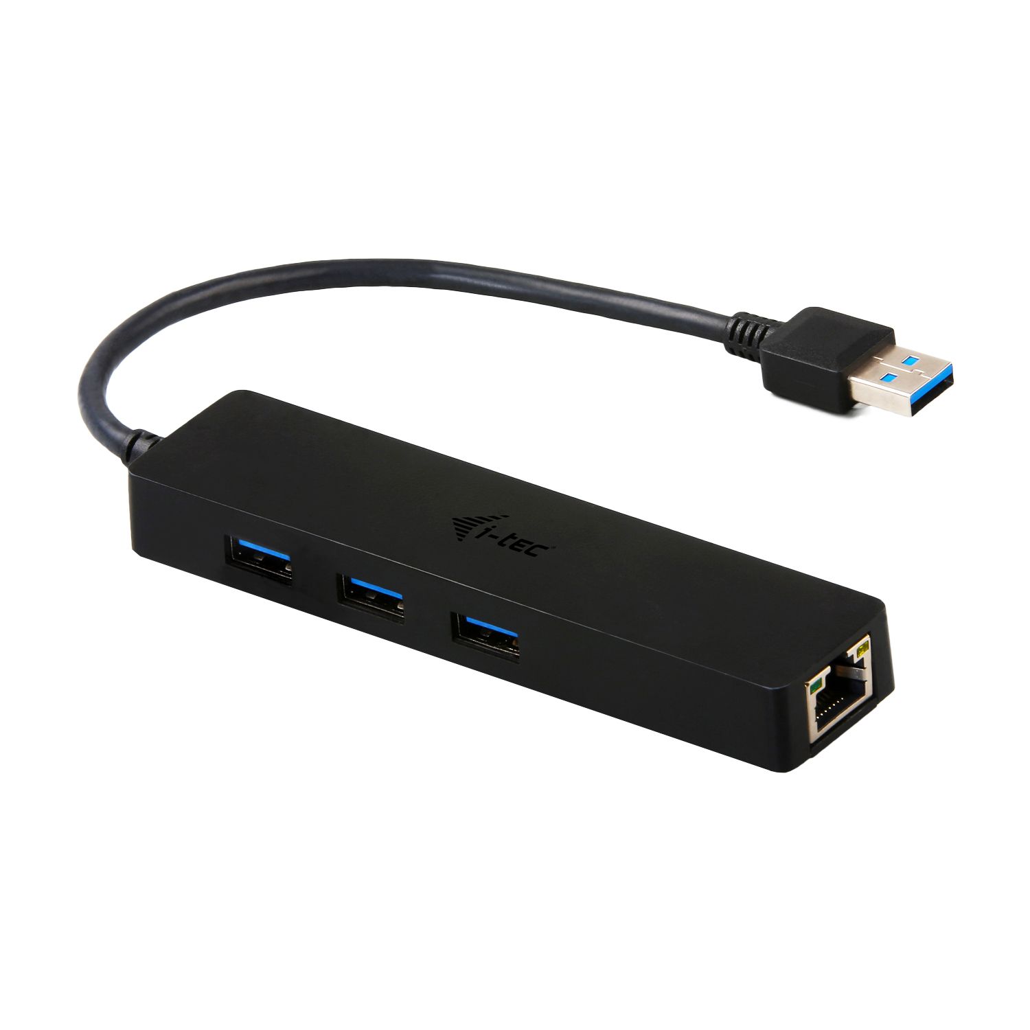 i-tec U3GL3SLIM hub de interface USB 3.0 (3.1 Gen 1) Type-A Preto